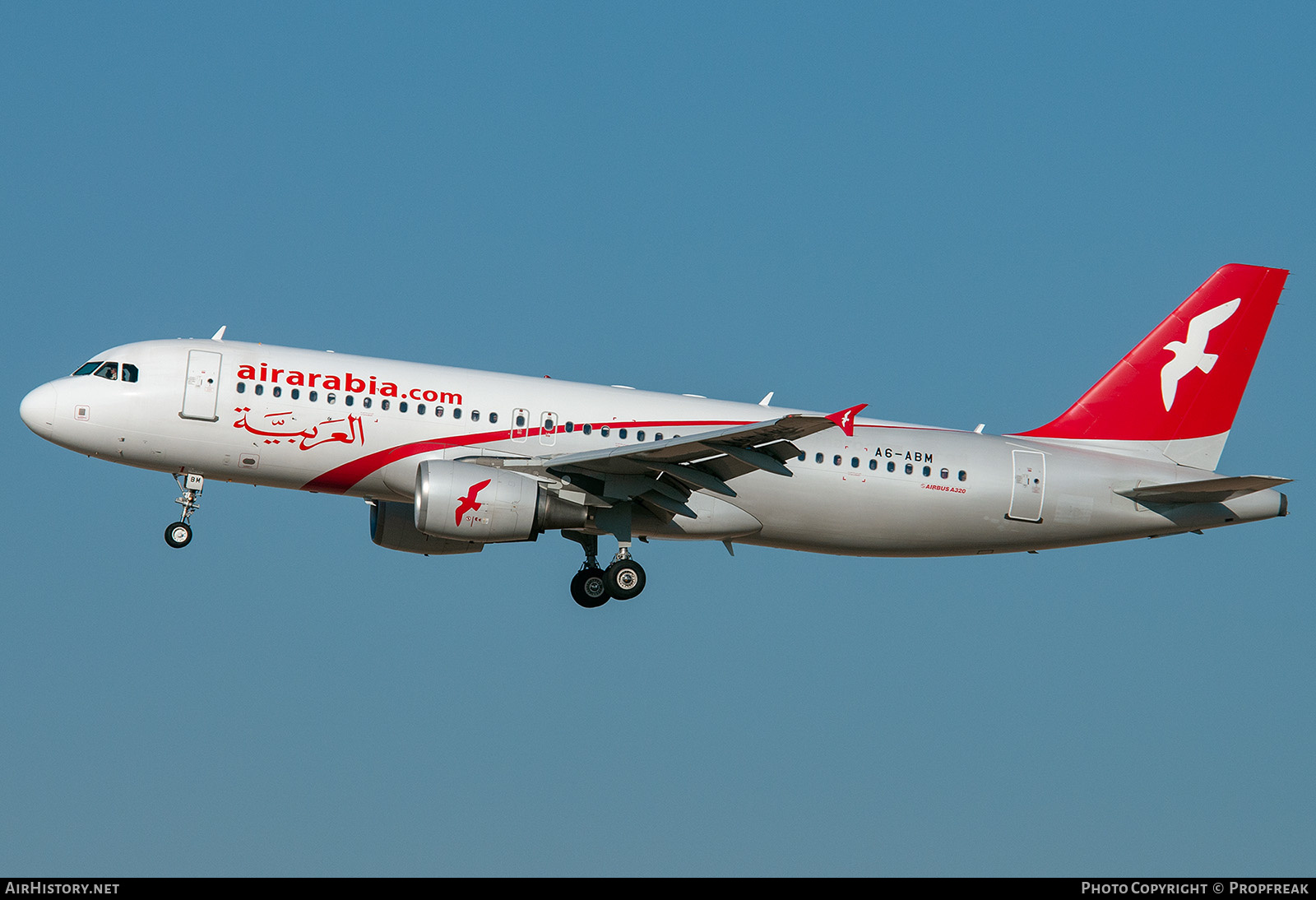 Aircraft Photo of A6-ABM | Airbus A320-214 | Air Arabia | AirHistory.net #567963