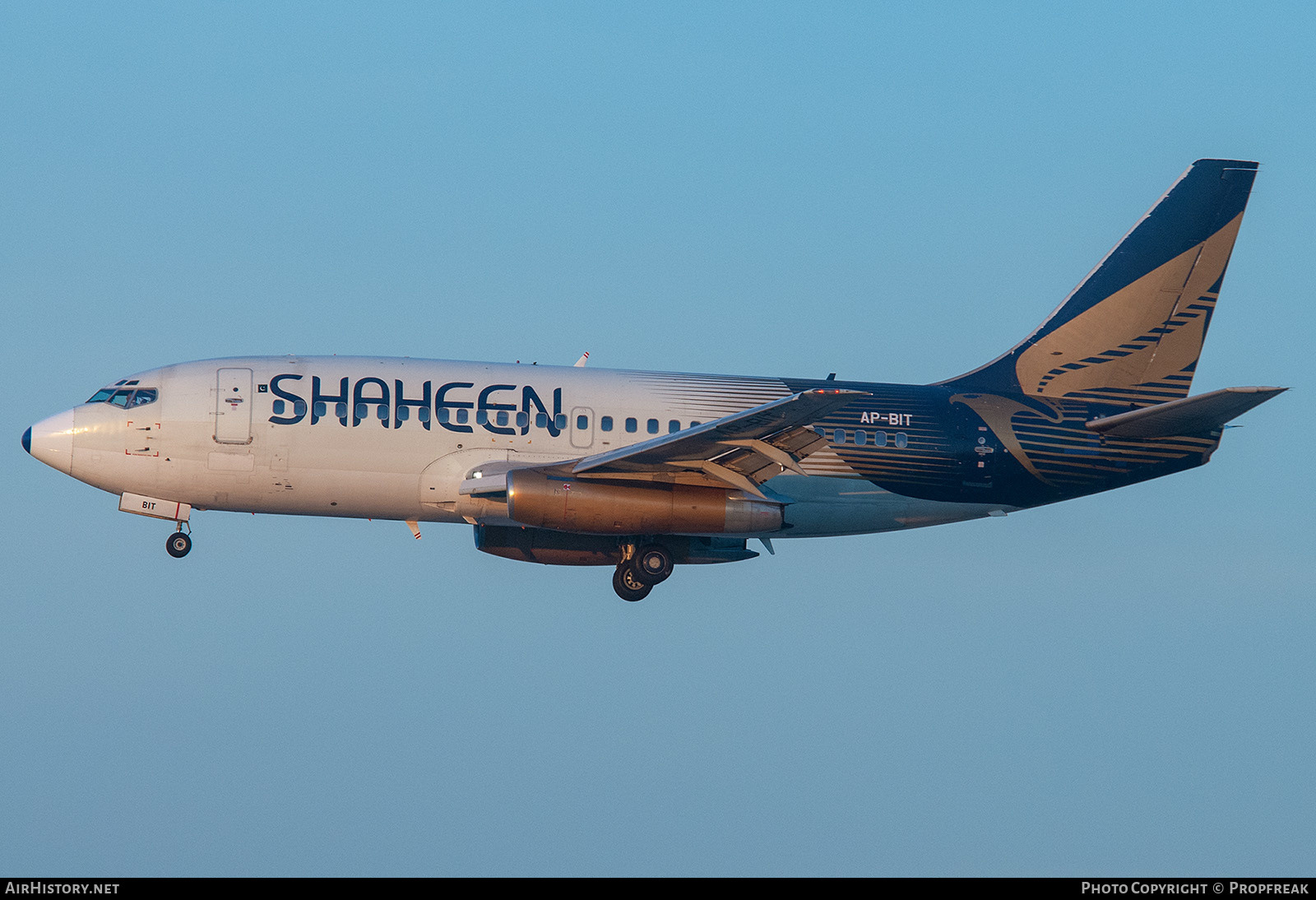 Aircraft Photo of AP-BIT | Boeing 737-236/Adv | Shaheen Air International | AirHistory.net #567965