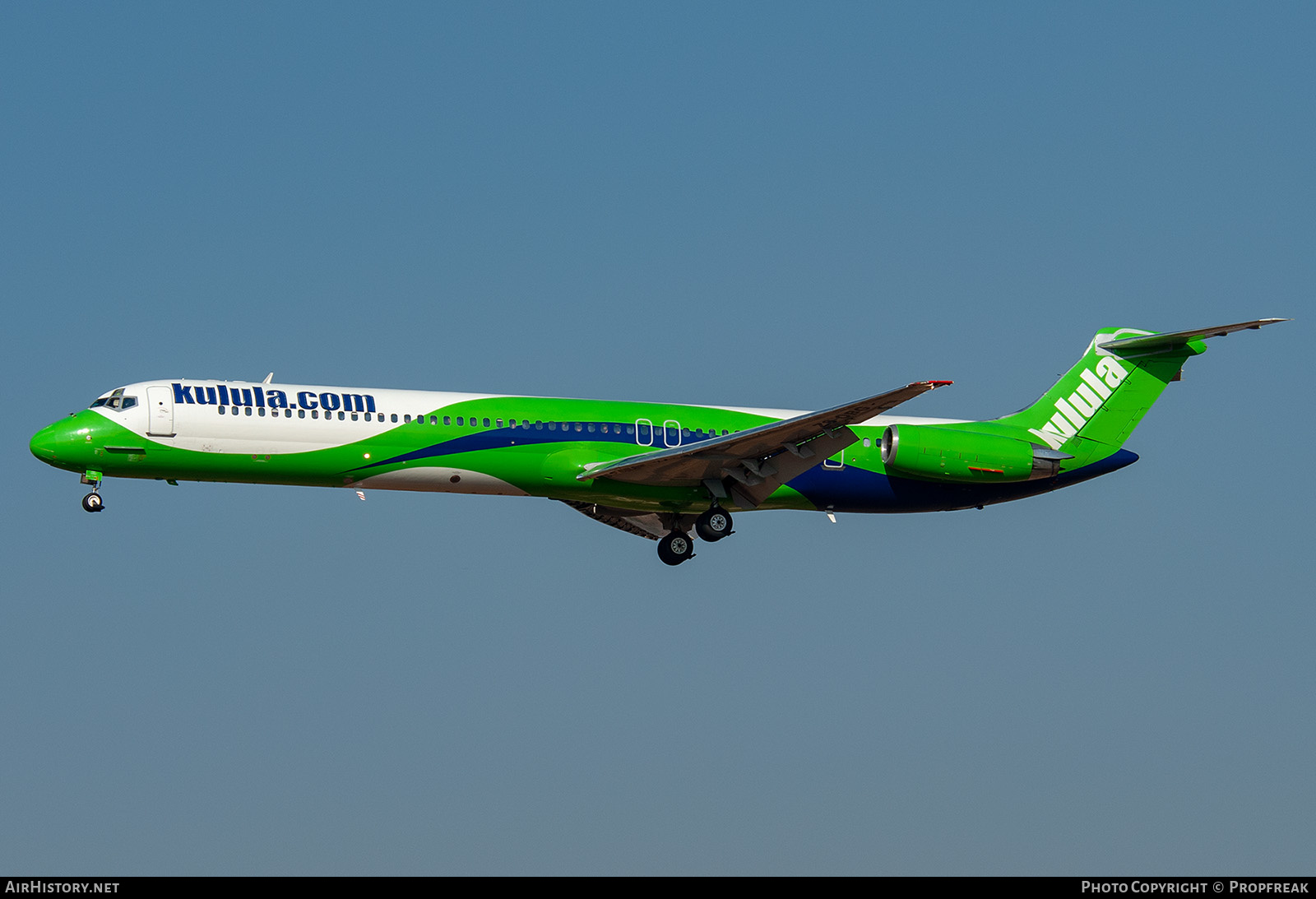 Aircraft Photo of ZS-OBG | McDonnell Douglas MD-82 (DC-9-82) | Kulula | AirHistory.net #567973