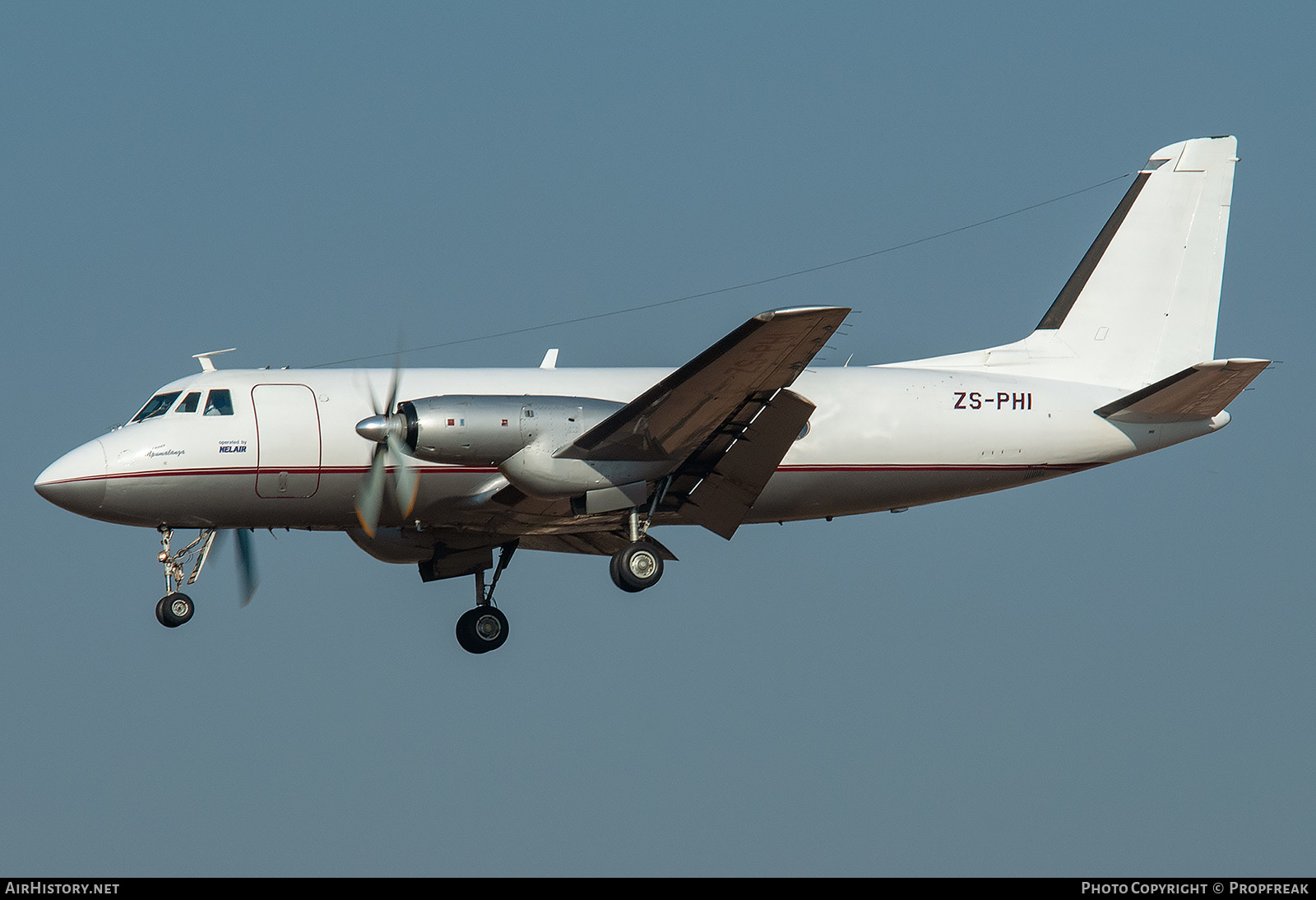 Aircraft Photo of ZS-PHI | Grumman G-159 Gulfstream I | Nelair Charters & Travel | AirHistory.net #568002