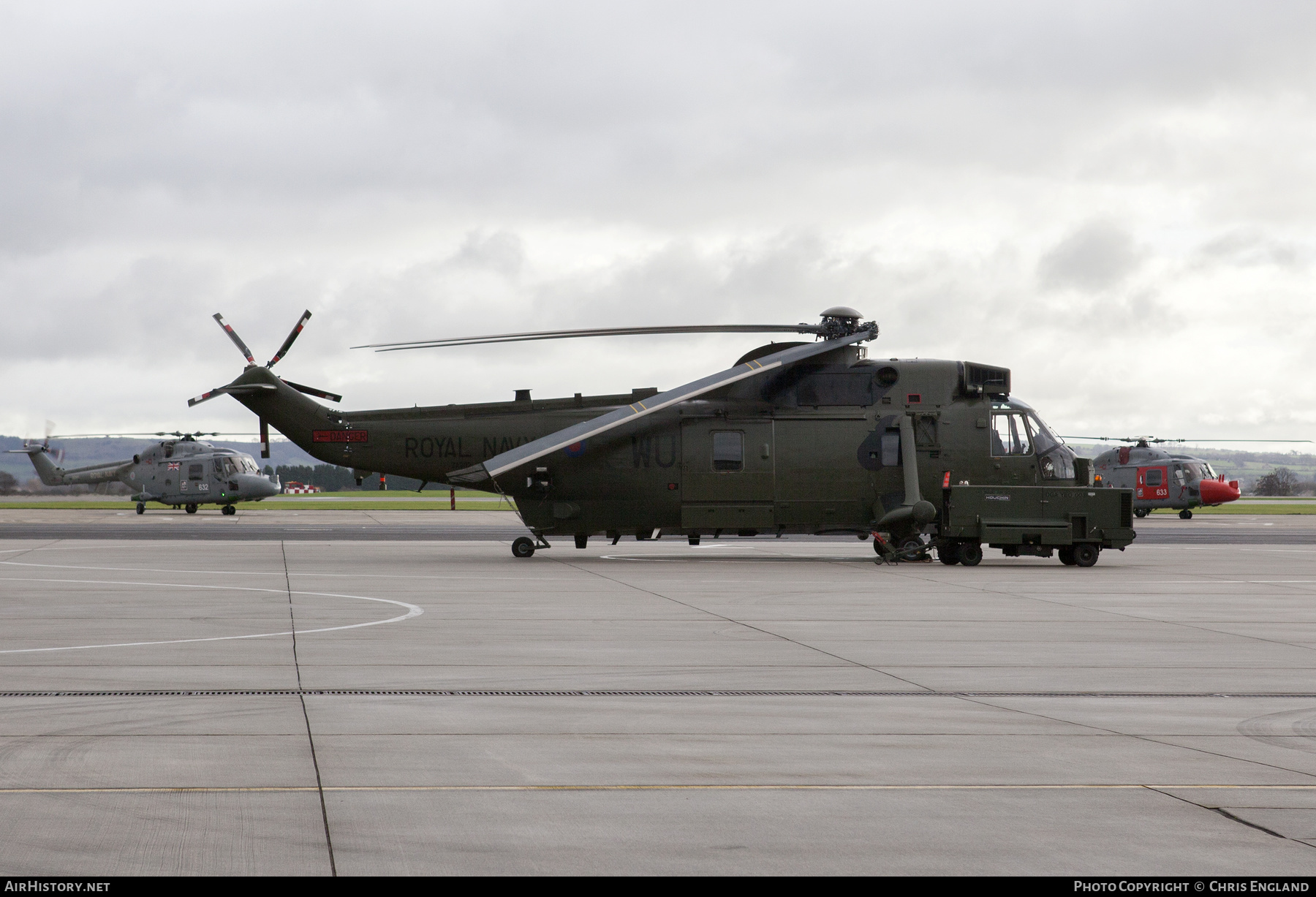 Aircraft Photo of ZA292 | Westland WS-61 Sea King HC4 | UK - Navy | AirHistory.net #568022