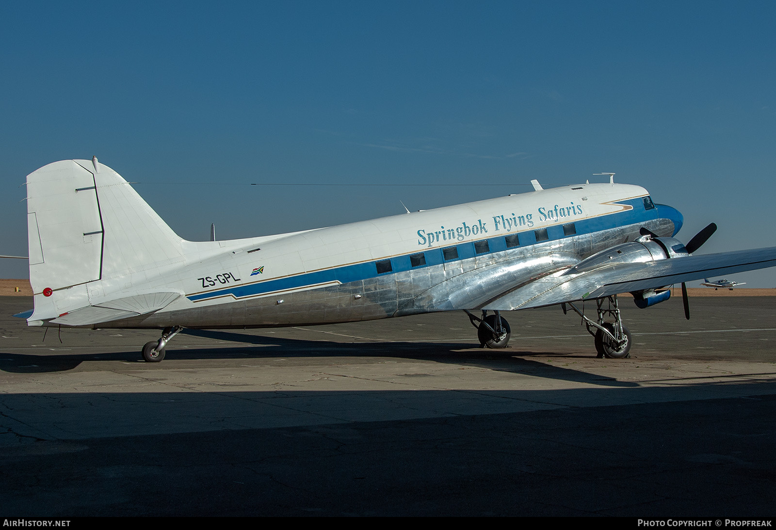 Aircraft Photo of ZS-GPL | Douglas C-47A Skytrain | Springbok Flying Safaris | AirHistory.net #568029