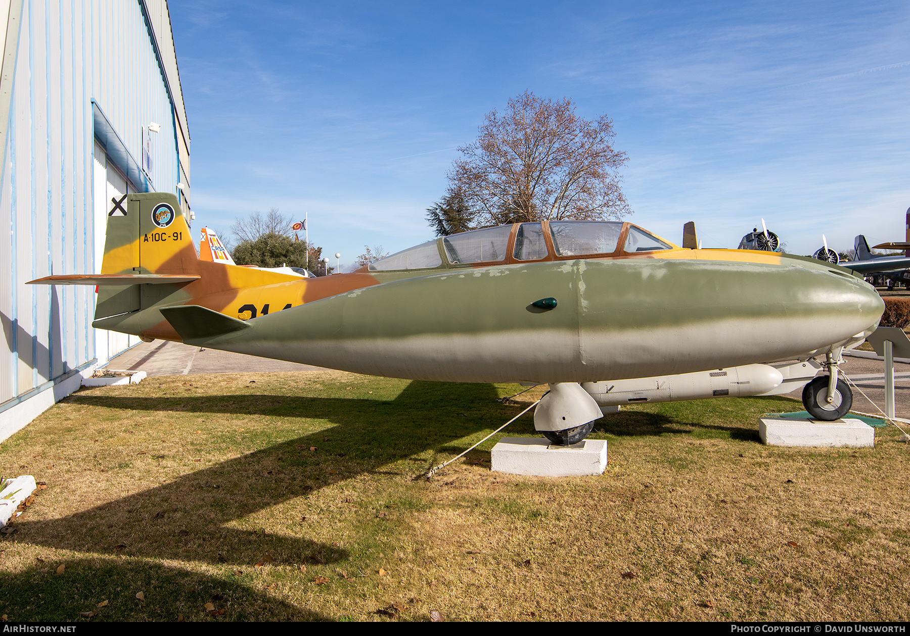 Aircraft Photo of A.10C-91 | Hispano HA-220D Super Saeta | Spain - Air Force | AirHistory.net #568047