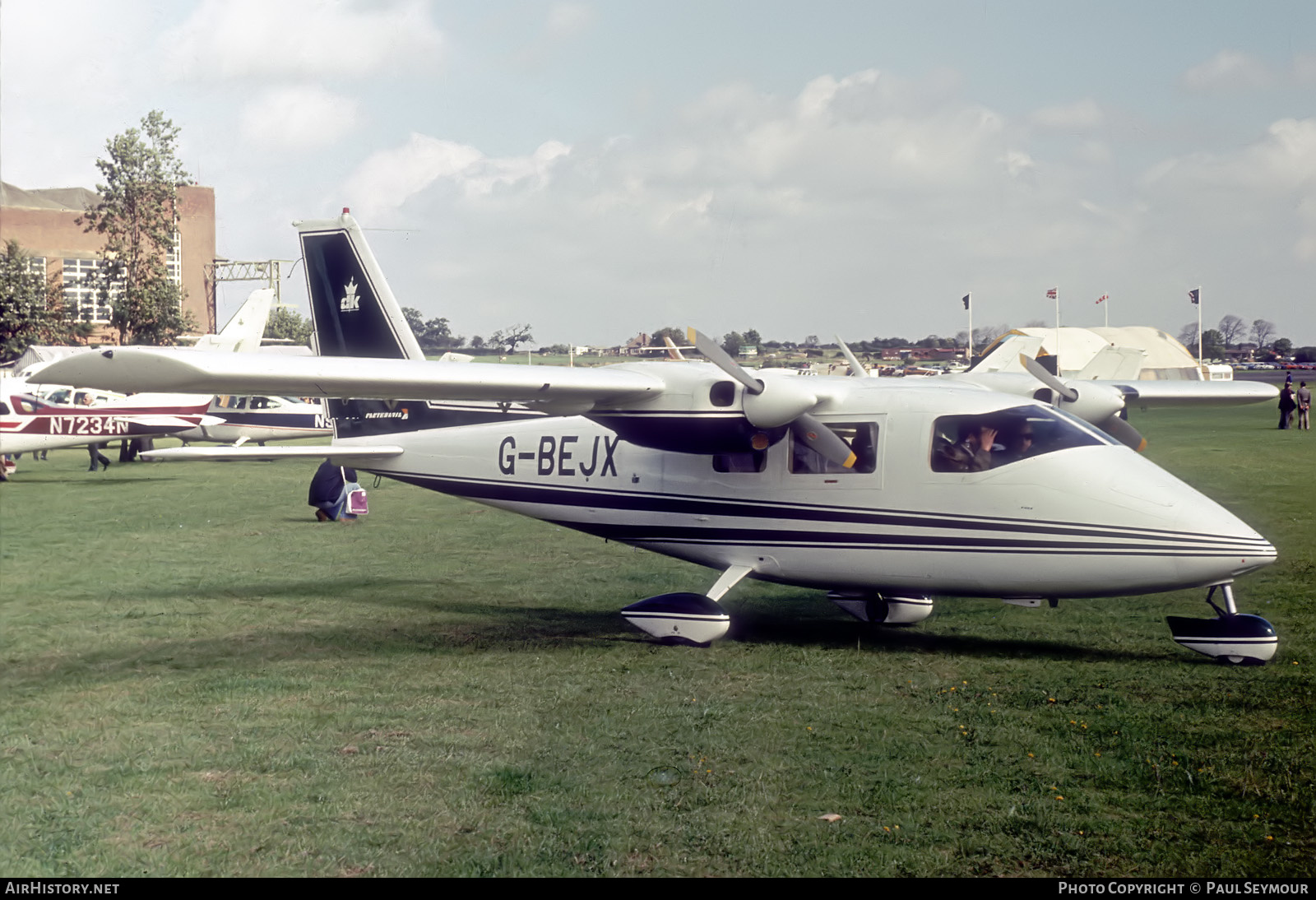 Aircraft Photo of G-BEJX | Partenavia P-68B Victor | AirHistory.net #568051