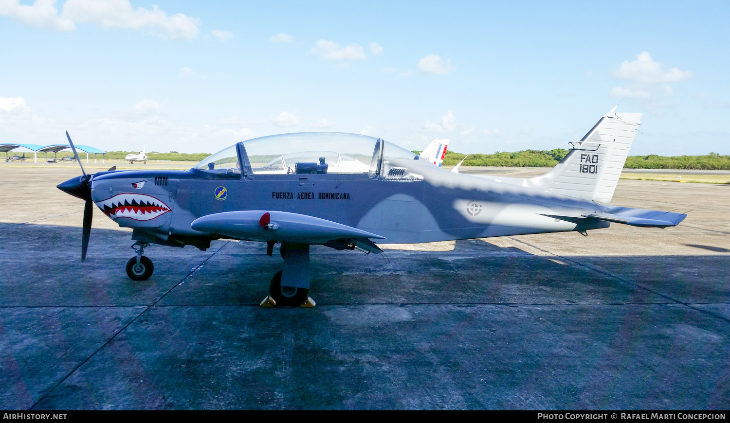 Aircraft Photo of 1801 / FAD 1801 | Enaer T-35B Pillan (ECH-51) | Dominican Republic - Air Force | AirHistory.net #568060