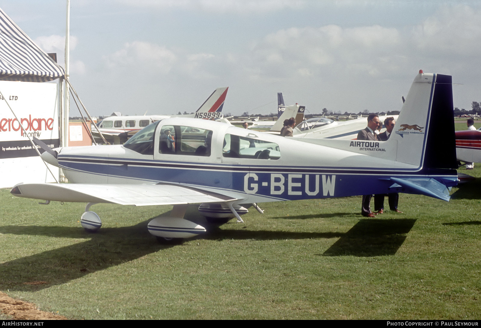 Aircraft Photo of G-BEUW | Grumman American AA-5A Cheetah | Airtour International | AirHistory.net #568073