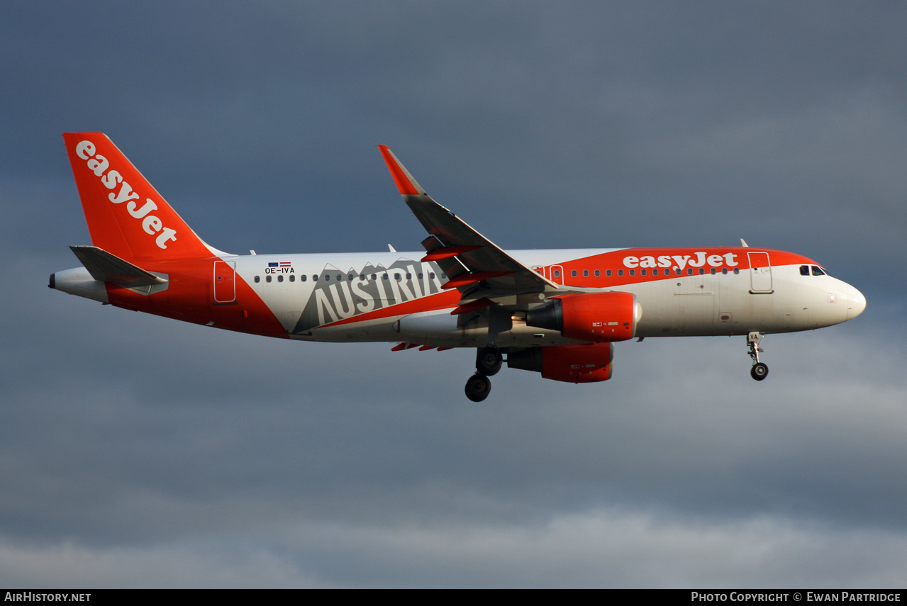 Aircraft Photo of OE-IVA | Airbus A320-214 | EasyJet | AirHistory.net #568098