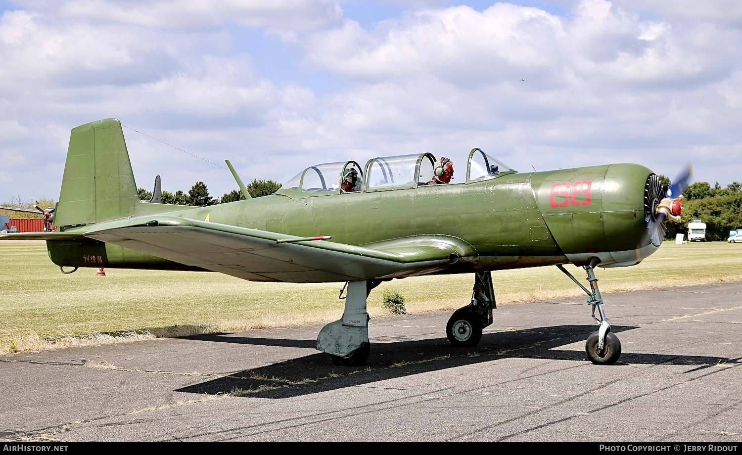 Aircraft Photo of G-BVVG / 68 | Nanchang CJ-6A | China - Air Force | AirHistory.net #568100