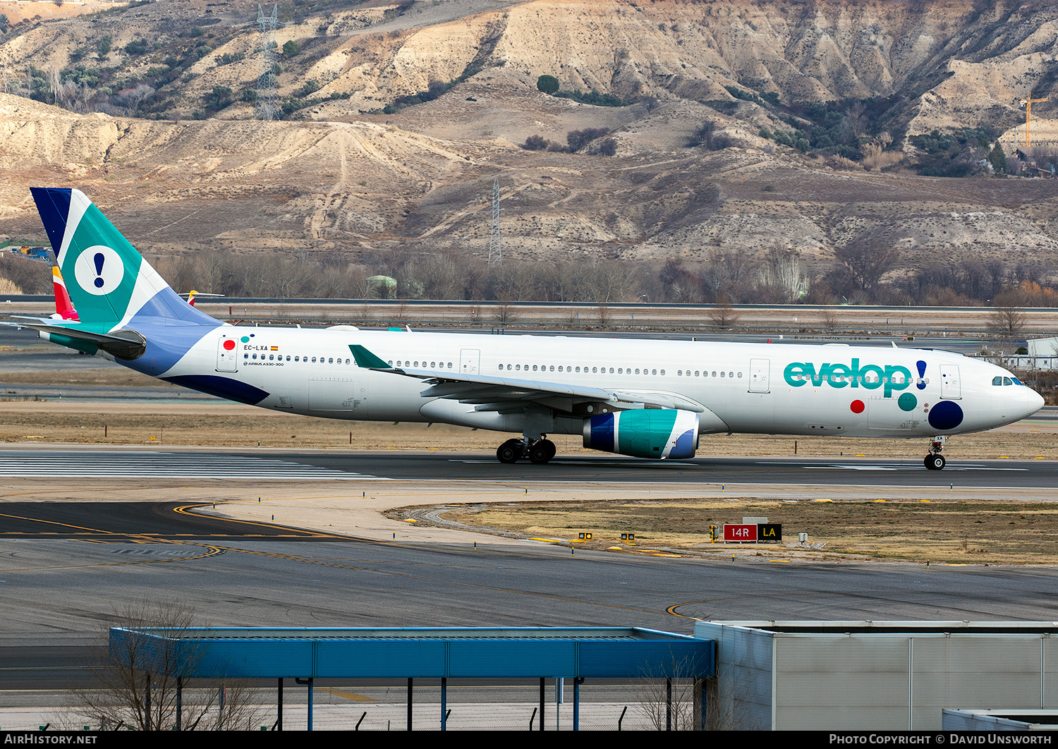 Aircraft Photo of EC-LXA | Airbus A330-343E | Evelop Airlines | AirHistory.net #568103