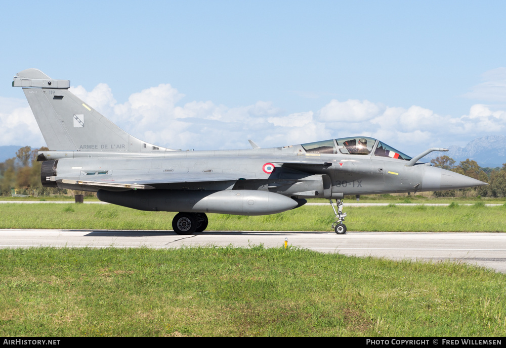 Aircraft Photo of 119 | Dassault Rafale C | France - Air Force | AirHistory.net #568107