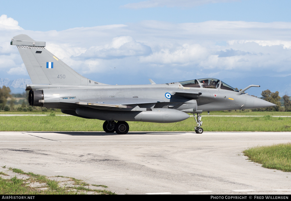 Aircraft Photo of 450 | Dassault Rafale EG | Greece - Air Force | AirHistory.net #568114