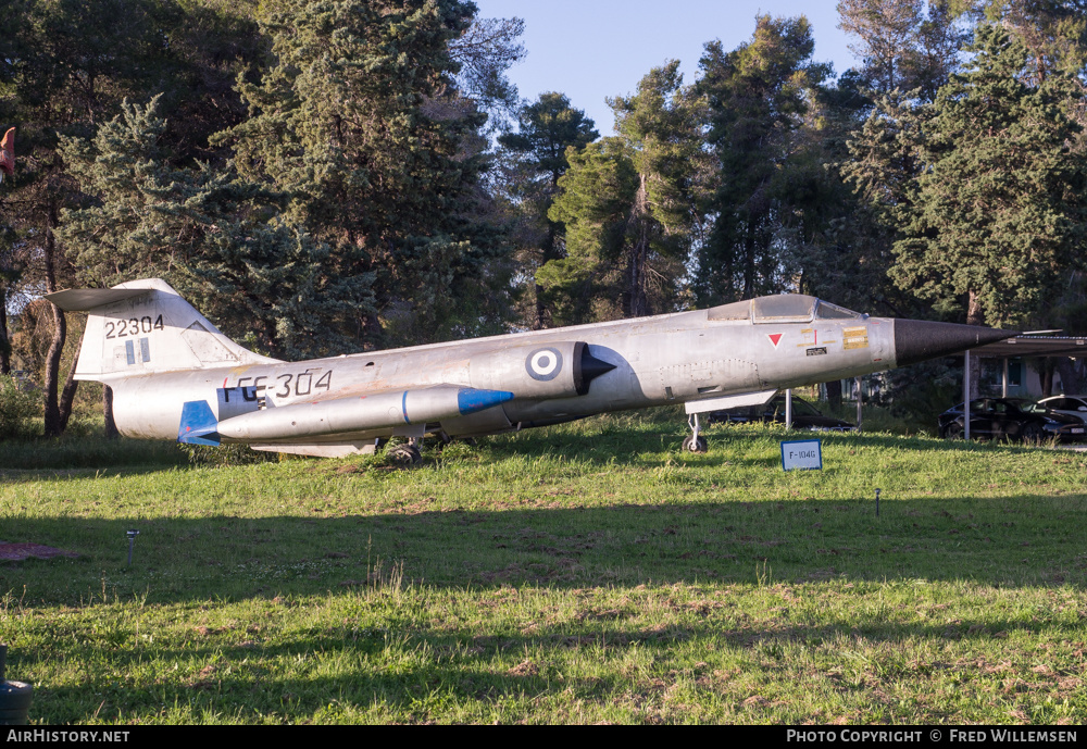 Aircraft Photo of 22304 | Lockheed F-104G Starfighter | Greece - Air Force | AirHistory.net #568121