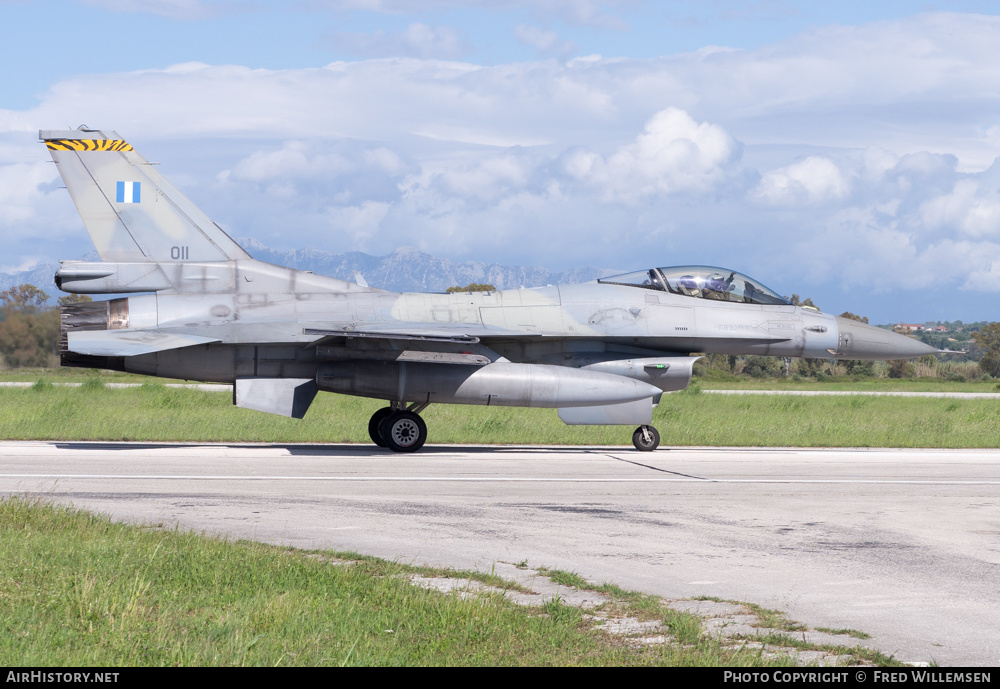 Aircraft Photo of 011 | General Dynamics F-16C Fighting Falcon | Greece - Air Force | AirHistory.net #568128