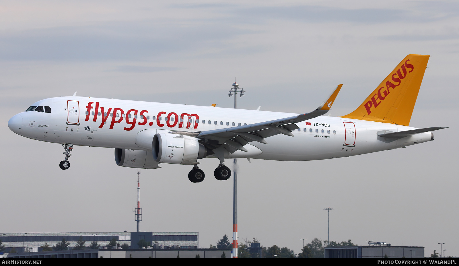 Aircraft Photo of TC-NCJ | Airbus A320-251N | Pegasus Airlines | AirHistory.net #568143