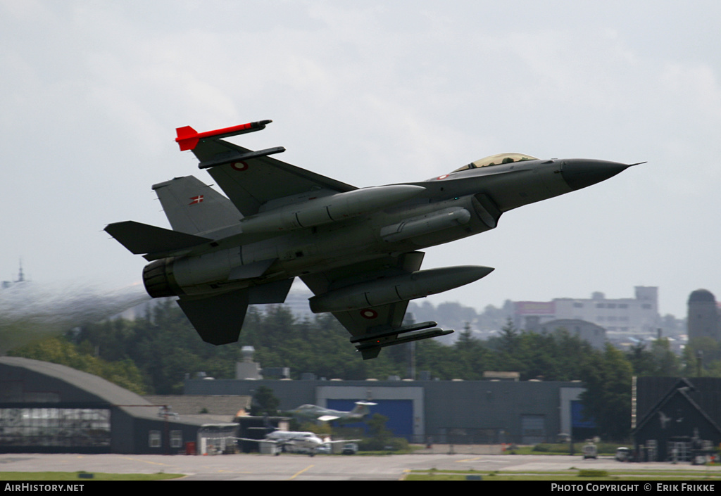 Aircraft Photo of E-599 | General Dynamics F-16AM Fighting Falcon | Denmark - Air Force | AirHistory.net #568149