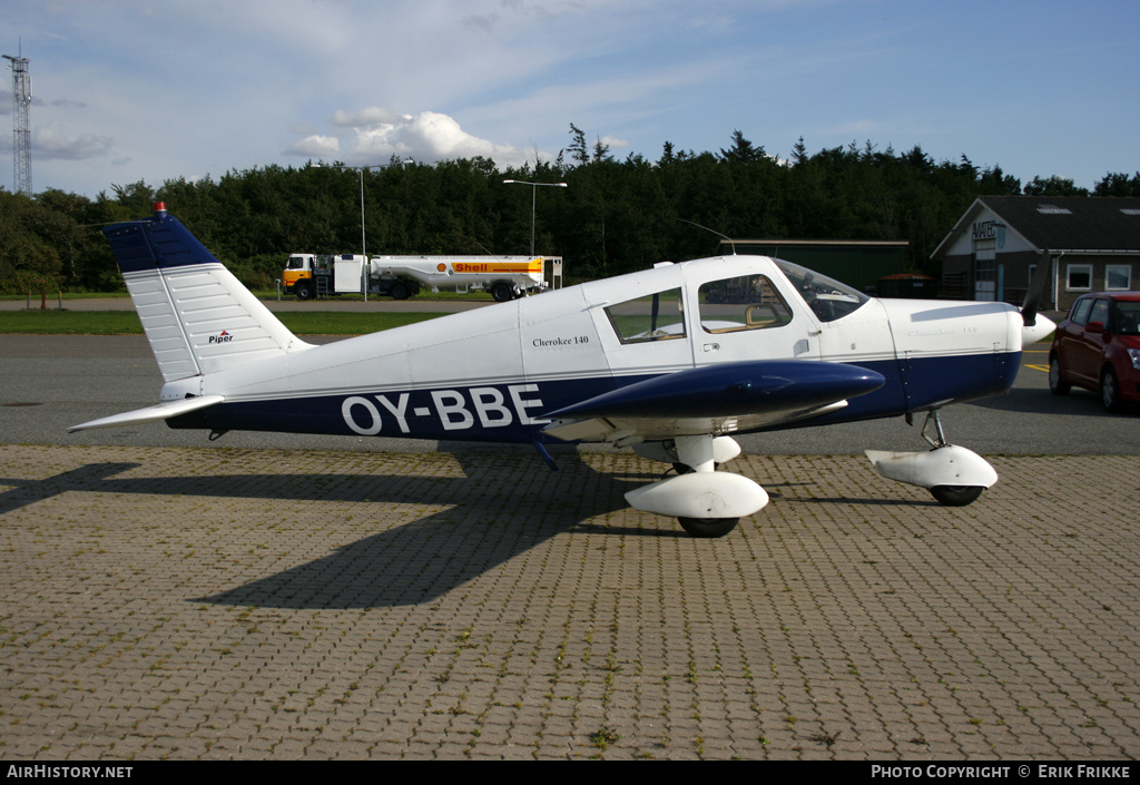 Aircraft Photo of OY-BBE | Piper PA-28-140 Cherokee Fliteliner | AirHistory.net #568150