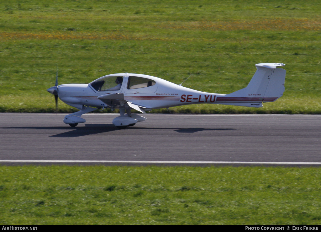 Aircraft Photo of SE-LYU | Diamond DA40D Diamond Star TDI | AirHistory.net #568153