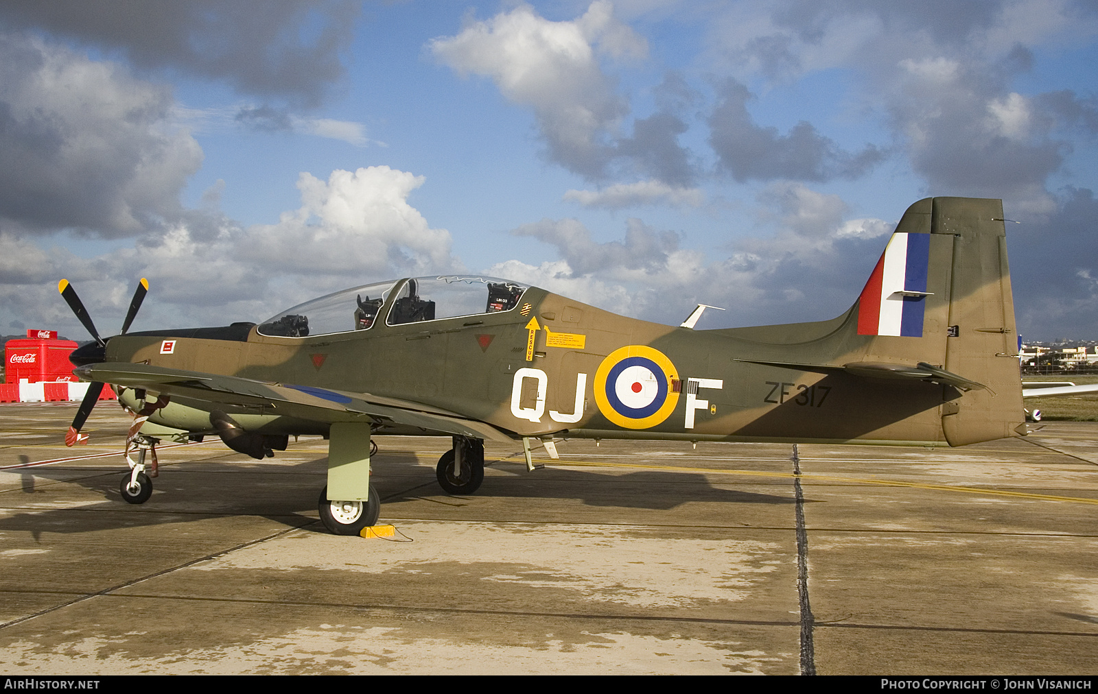 Aircraft Photo of ZF317 | Short S-312 Tucano T1 | UK - Air Force | AirHistory.net #568167