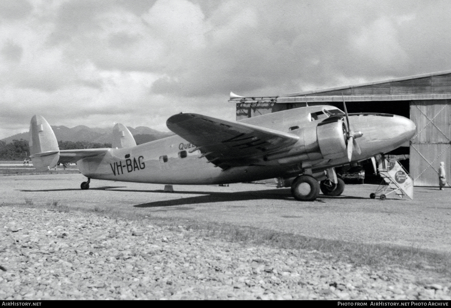 Aircraft Photo of VH-BAG | Lockheed 18-56 Lodestar | Queensland Airlines - QAL | AirHistory.net #568169