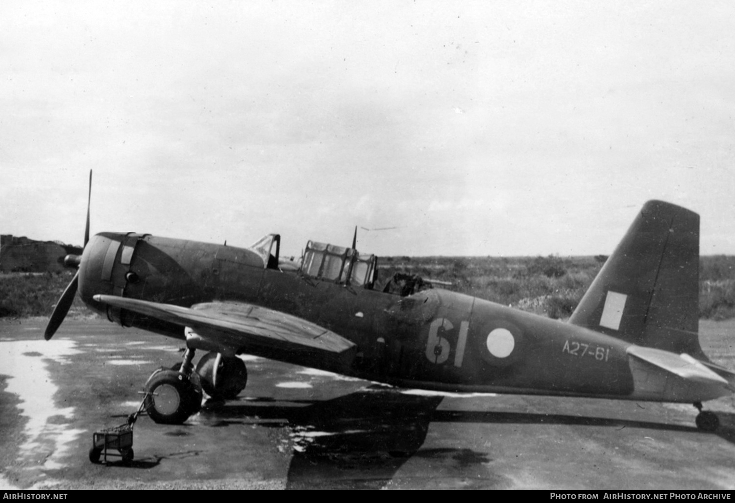 Aircraft Photo of A27-61 | Vultee Vengeance Ia | Australia - Air Force | AirHistory.net #568171
