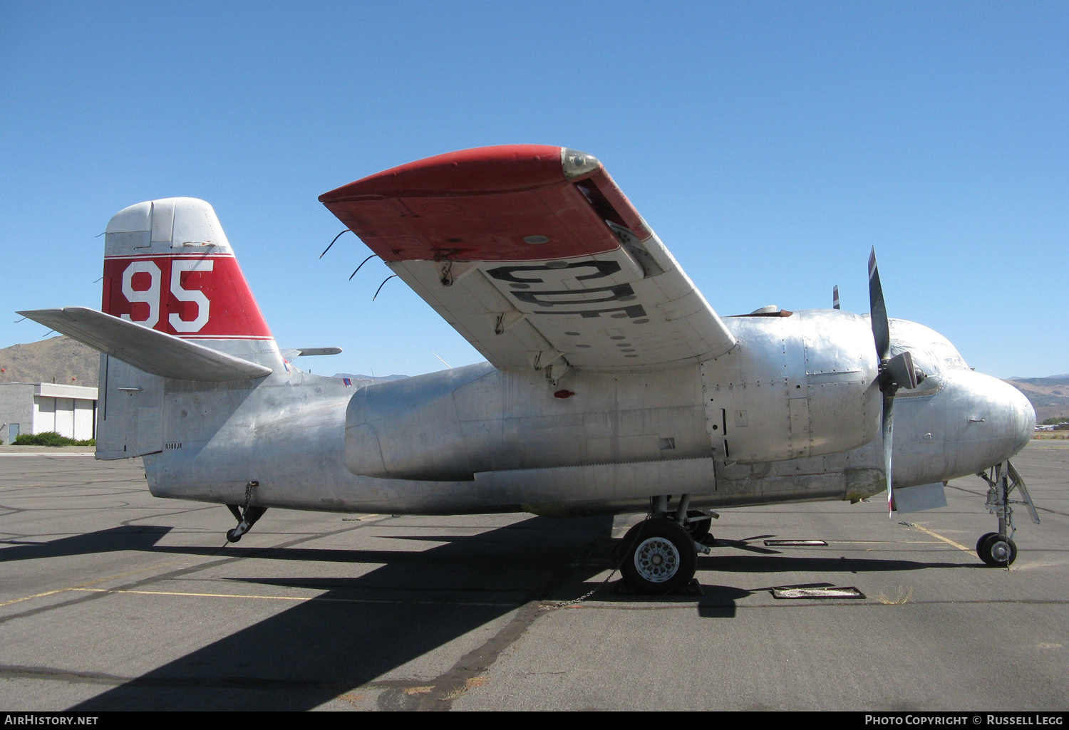 Aircraft Photo of N508JR | Grumman S-2A Tracker | California Department of Forestry - CDF | AirHistory.net #568177