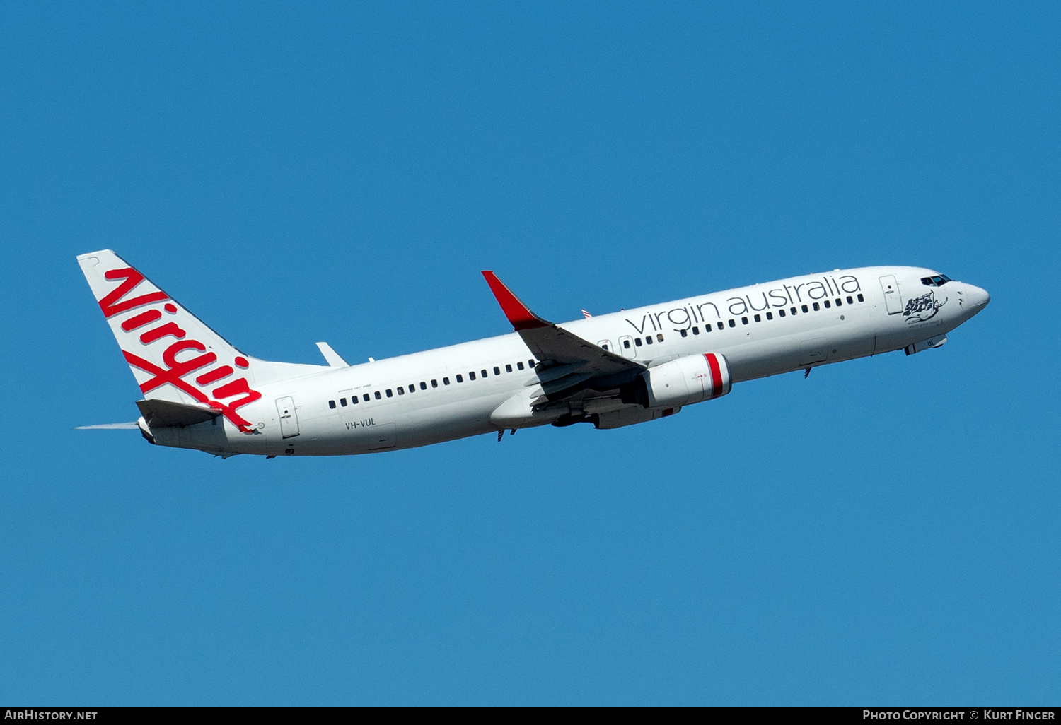 Aircraft Photo of VH-VUL | Boeing 737-8FE | Virgin Australia Airlines | AirHistory.net #568185