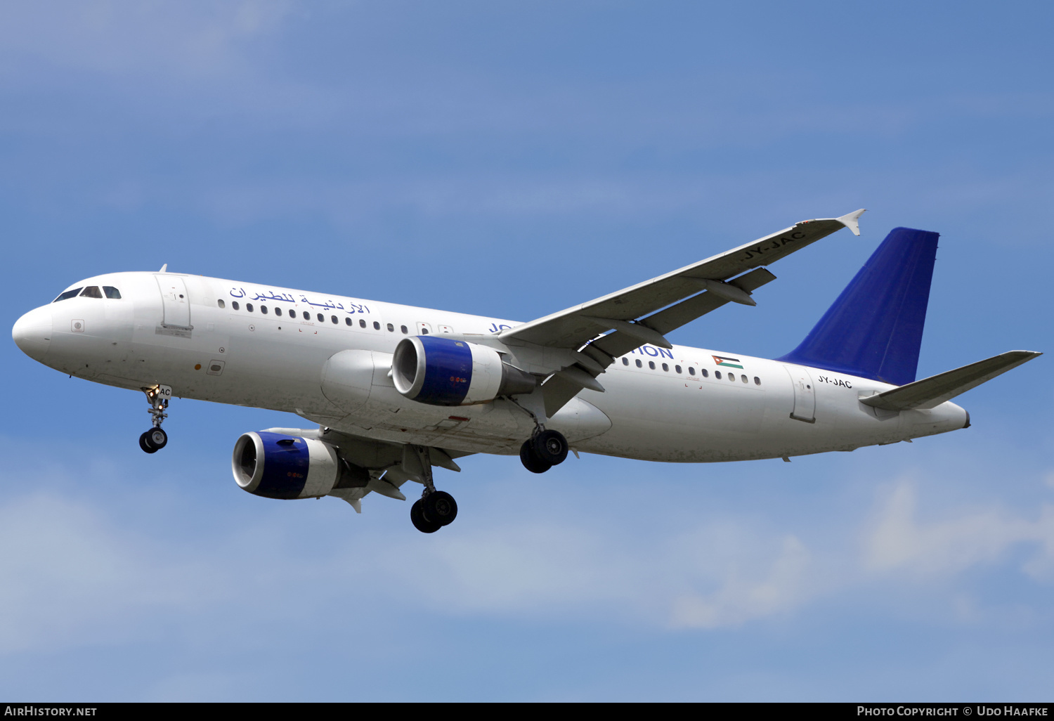 Aircraft Photo of JY-JAC | Airbus A320-211 | Jordan Aviation - JAV | AirHistory.net #568222