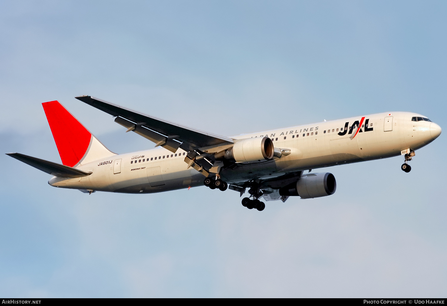 Aircraft Photo of JA601J | Boeing 767-346/ER | Japan Airlines - JAL | AirHistory.net #568224