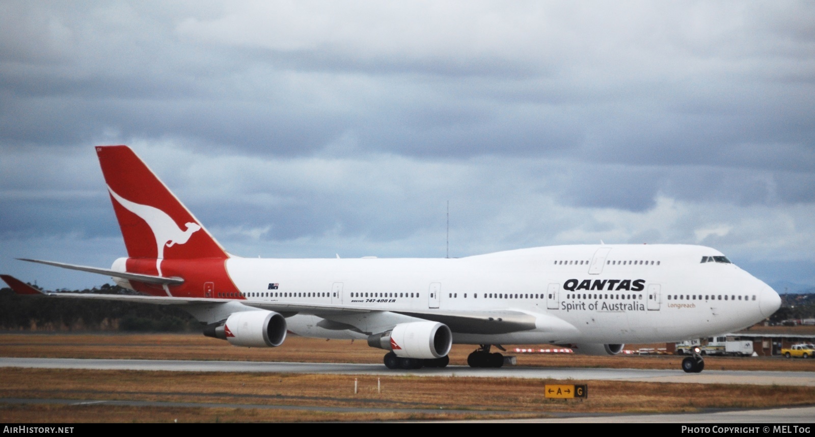 Aircraft Photo of VH-OEH | Boeing 747-438/ER | Qantas | AirHistory.net #568227