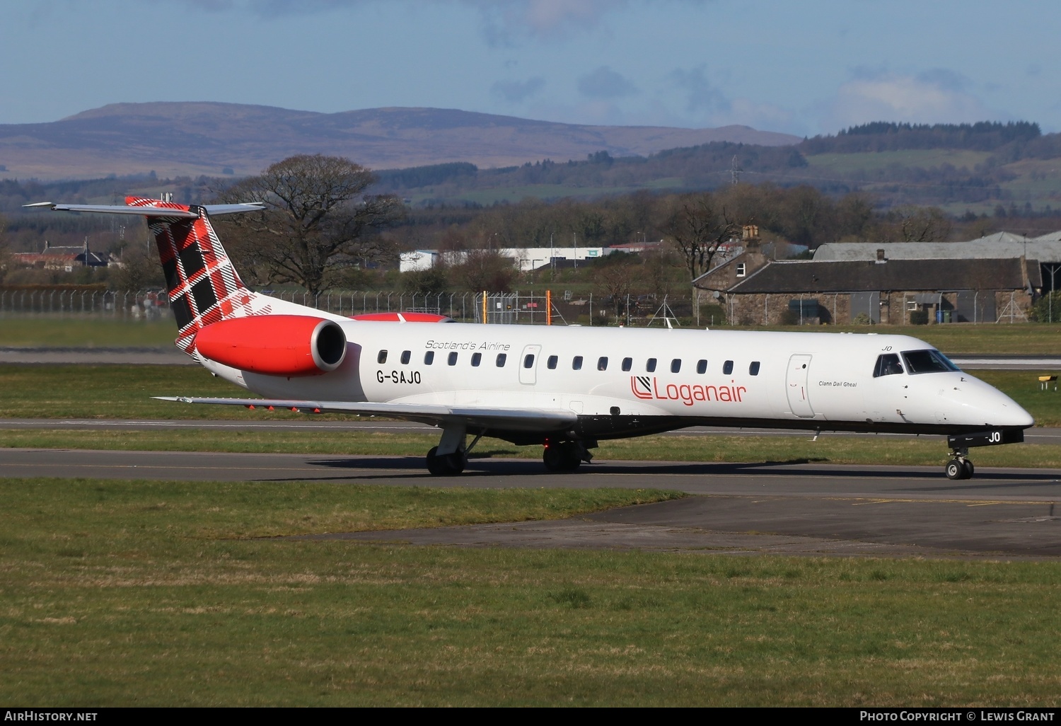 Aircraft Photo of G-SAJO | Embraer ERJ-145MP (EMB-145MP) | Loganair | AirHistory.net #568236