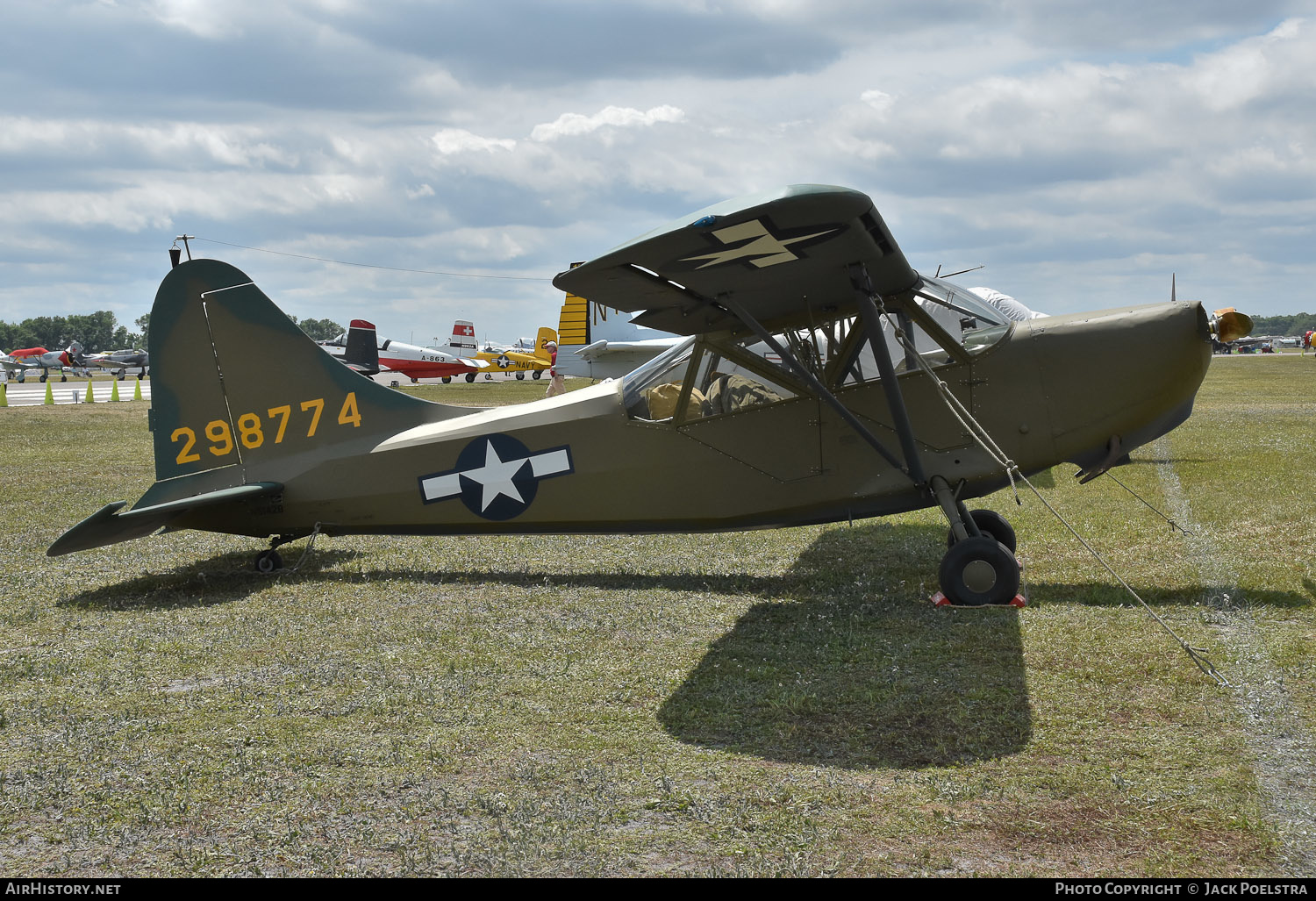 Aircraft Photo of N5142B / 298774 | Stinson L-5G Sentinel | USA - Air Force | AirHistory.net #568248