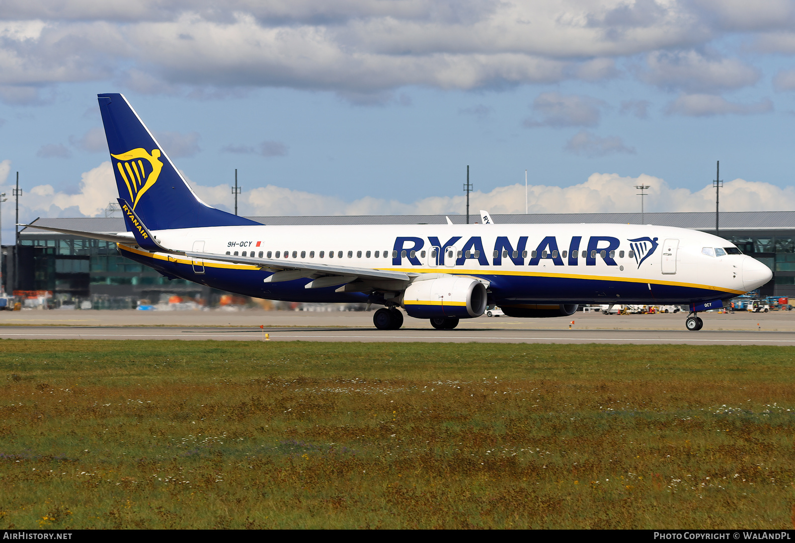 Aircraft Photo of 9H-QCY | Boeing 737-8AS | Ryanair | AirHistory.net #568267