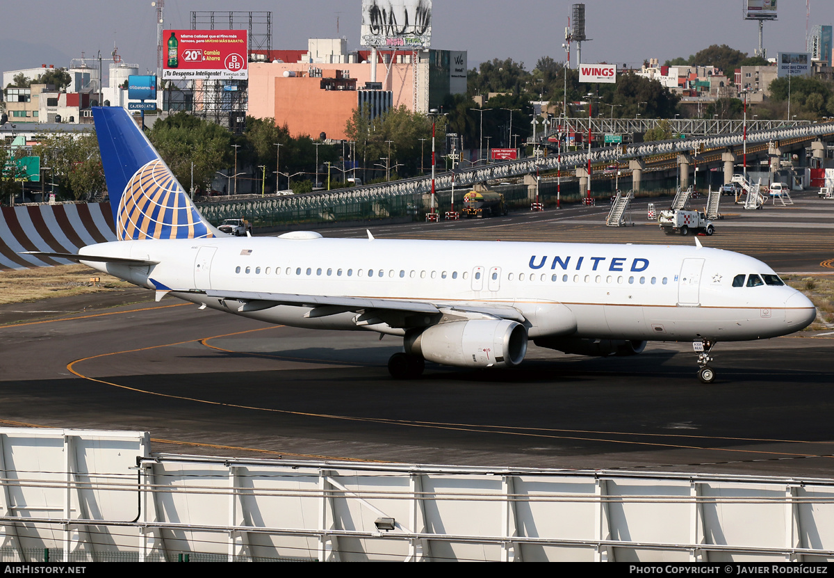 Aircraft Photo of N461UA | Airbus A320-232 | United Airlines | AirHistory.net #568304