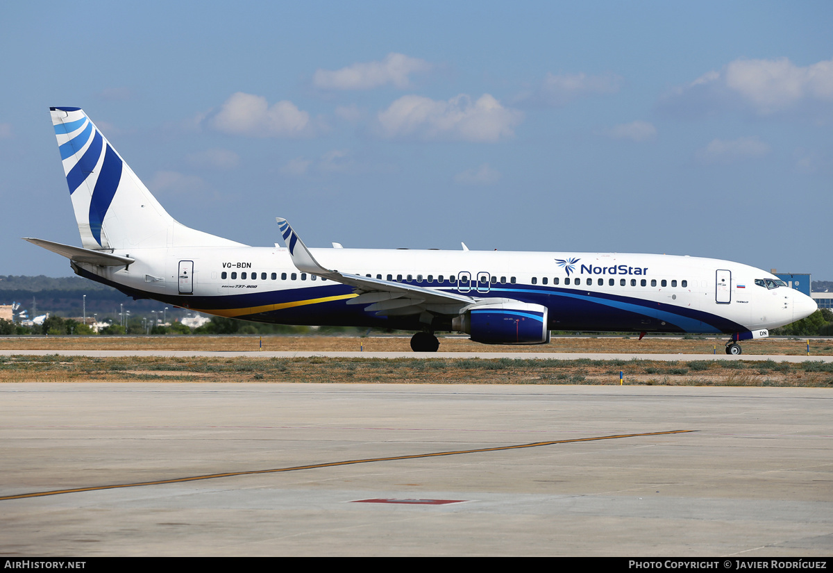 Aircraft Photo of VQ-BDN | Boeing 737-8K5 | NordStar Airlines | AirHistory.net #568305