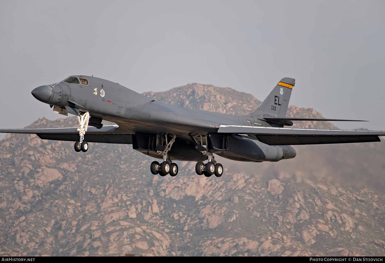 Aircraft Photo of 86-0113 / AF86-113 | Rockwell B-1B Lancer | USA - Air Force | AirHistory.net #568308