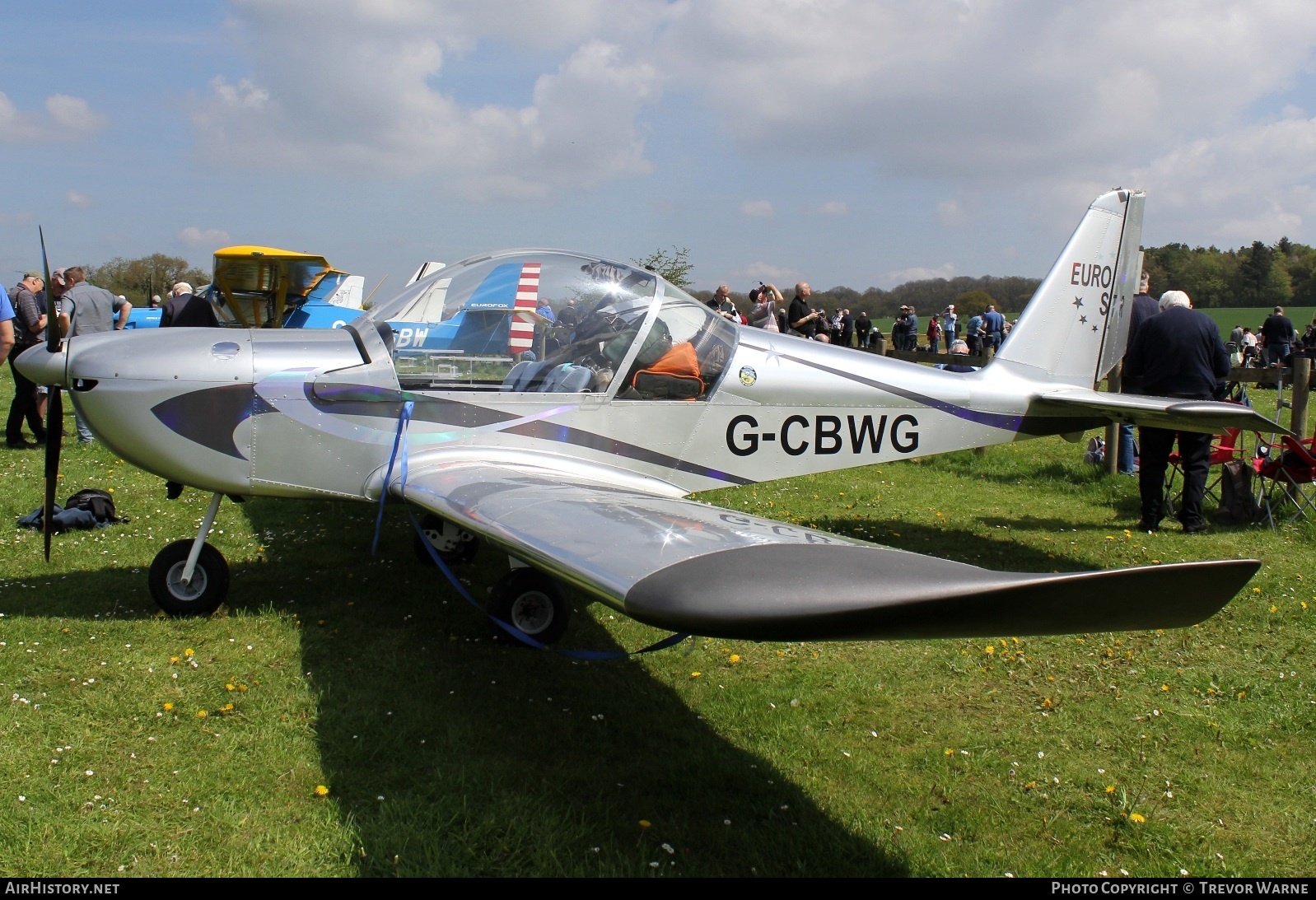 Aircraft Photo of G-CBWG | Evektor-Aerotechnik EV-97 Eurostar | AirHistory.net #568309