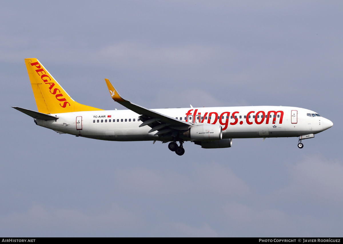 Aircraft Photo of TC-AAR | Boeing 737-86N | Pegasus Airlines | AirHistory.net #568314