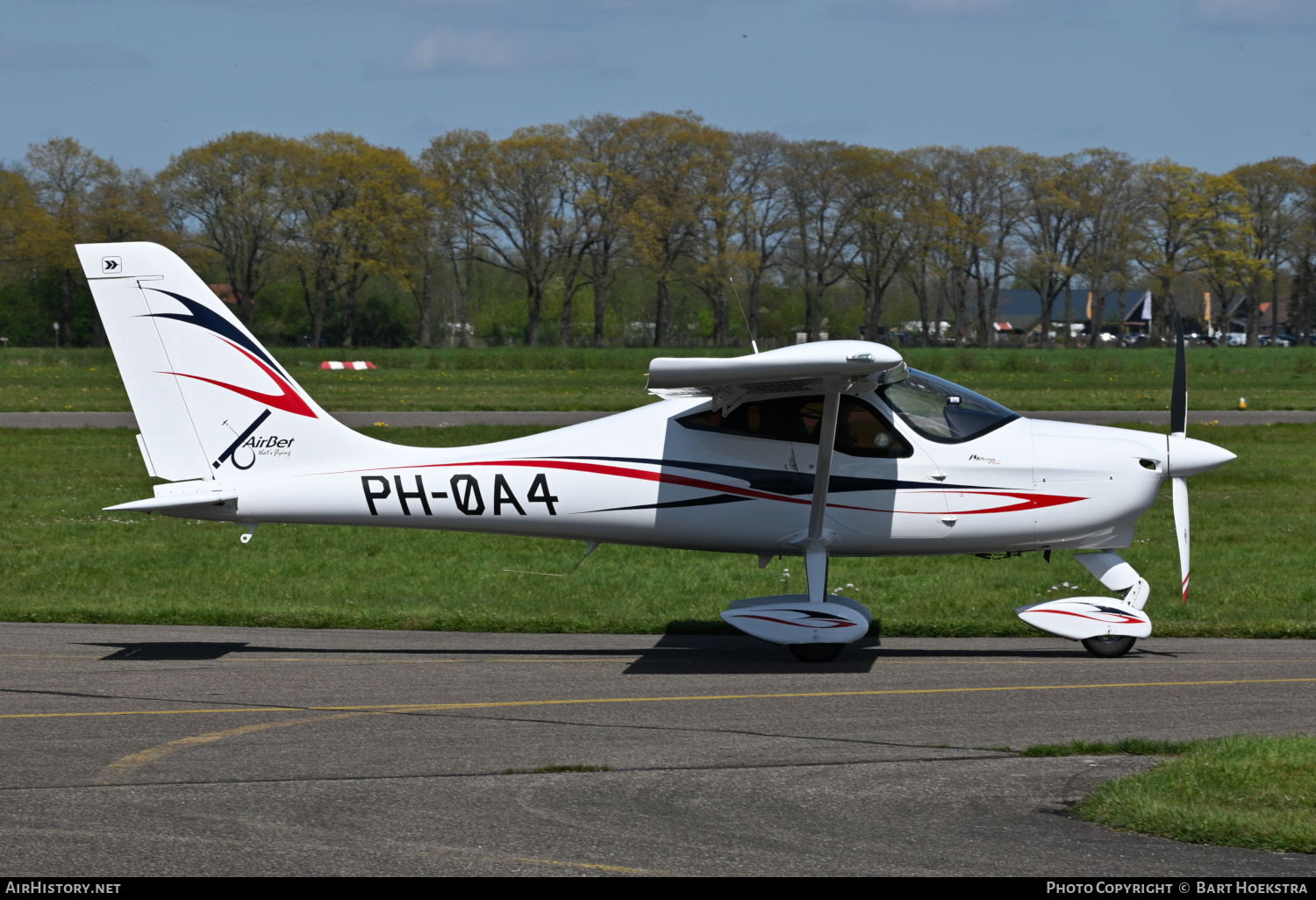Aircraft Photo of PH-0A4 | Tecnam P92 Echo Mk II | AirBet | AirHistory.net #568324