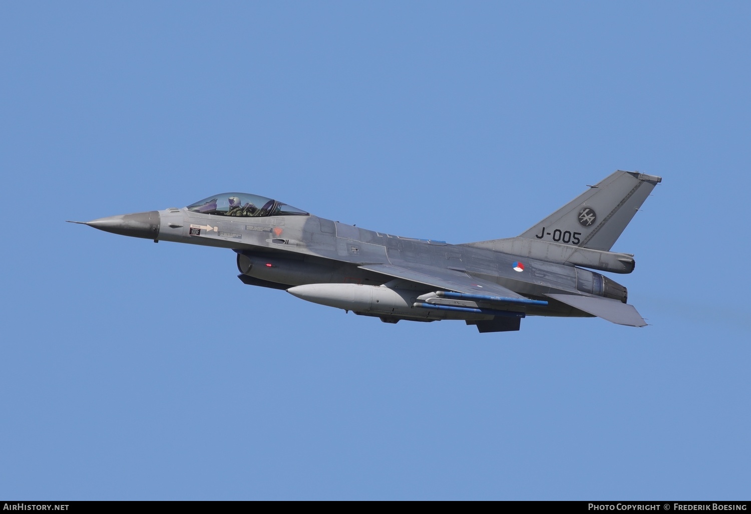 Aircraft Photo of J-005 | General Dynamics F-16AM Fighting Falcon | Netherlands - Air Force | AirHistory.net #568337