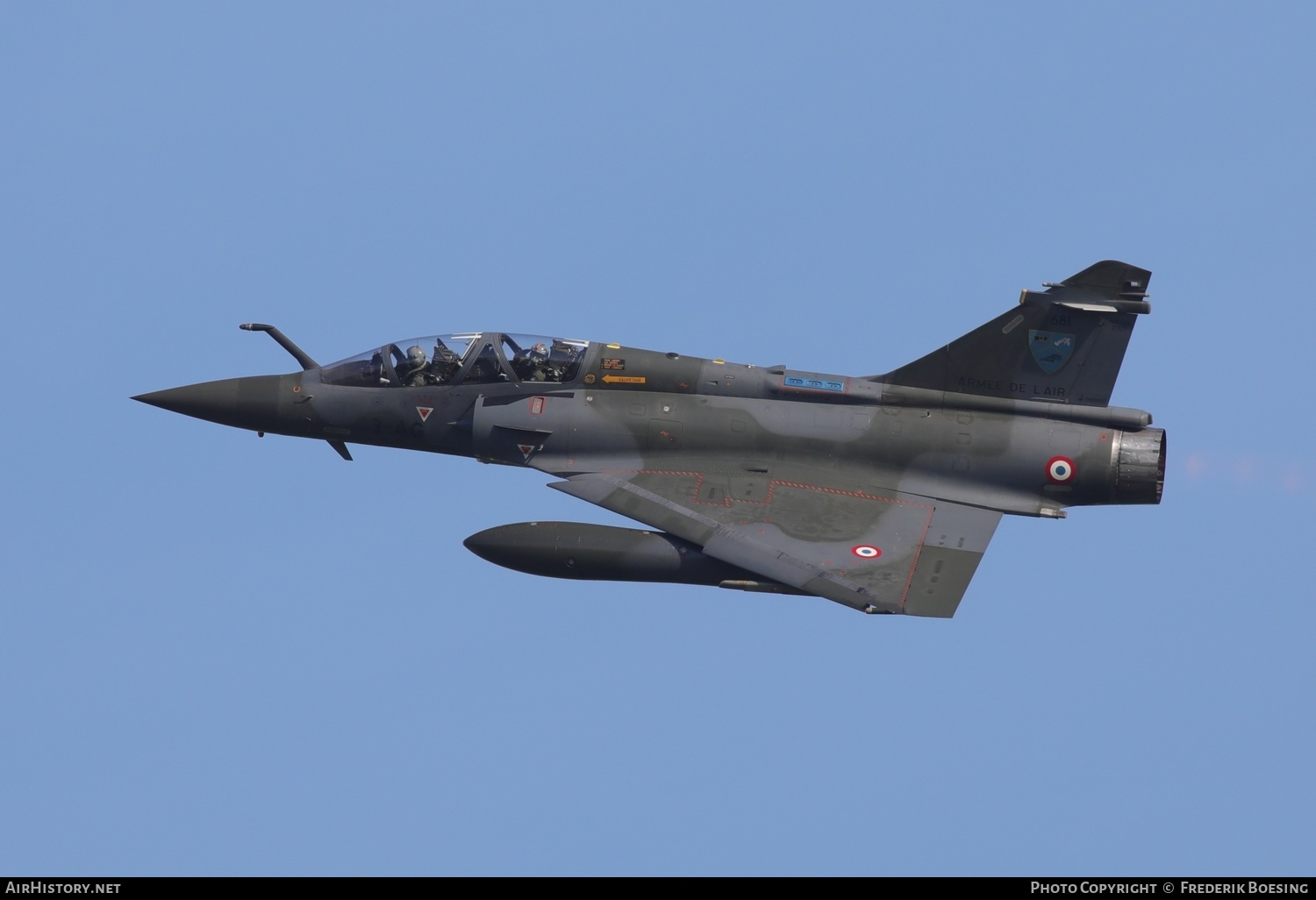 Aircraft Photo of 681 | Dassault Mirage 2000D | France - Air Force | AirHistory.net #568339