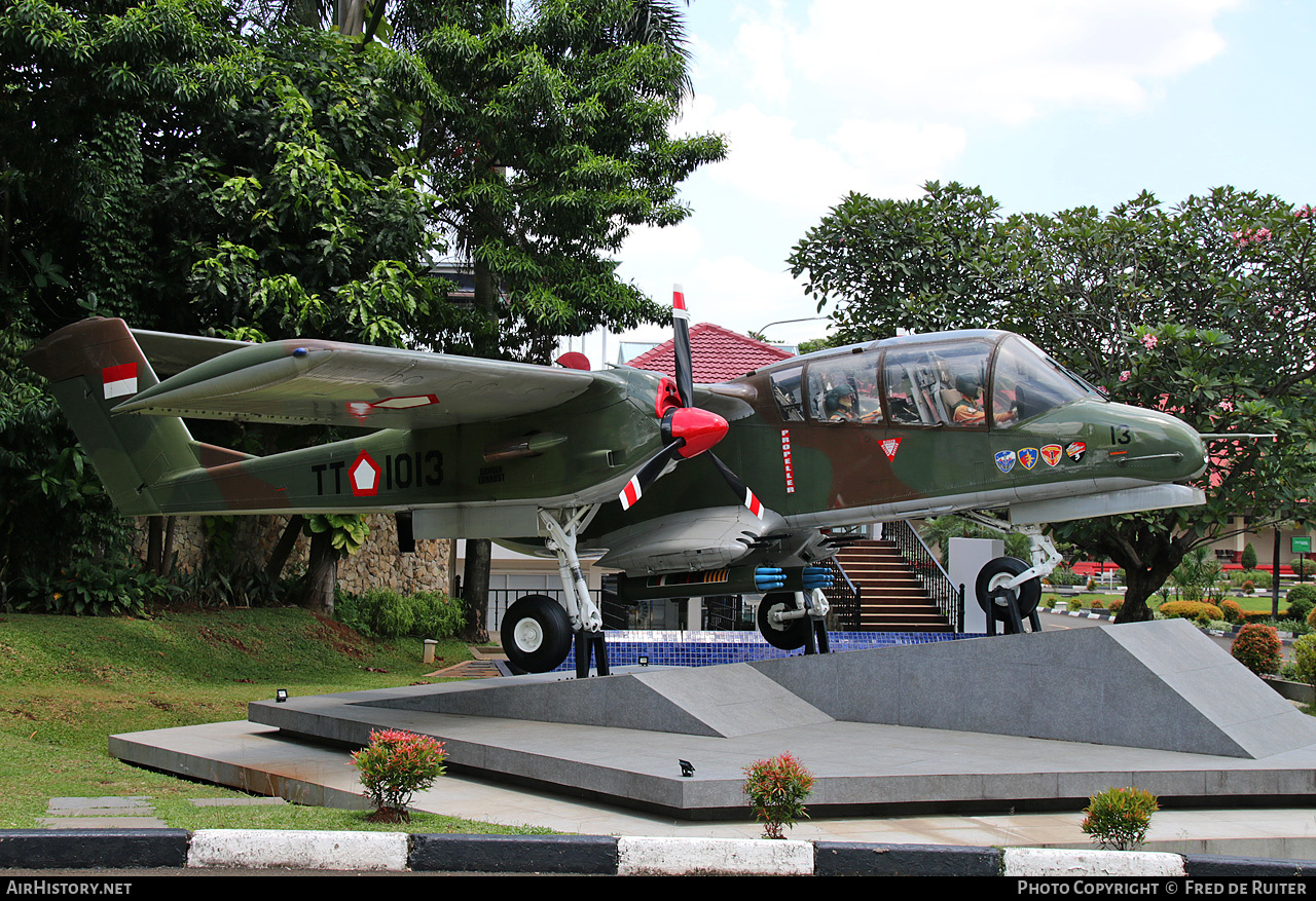 Aircraft Photo of TT-1013 | North American Rockwell OV-10F Bronco | Indonesia - Air Force | AirHistory.net #568357