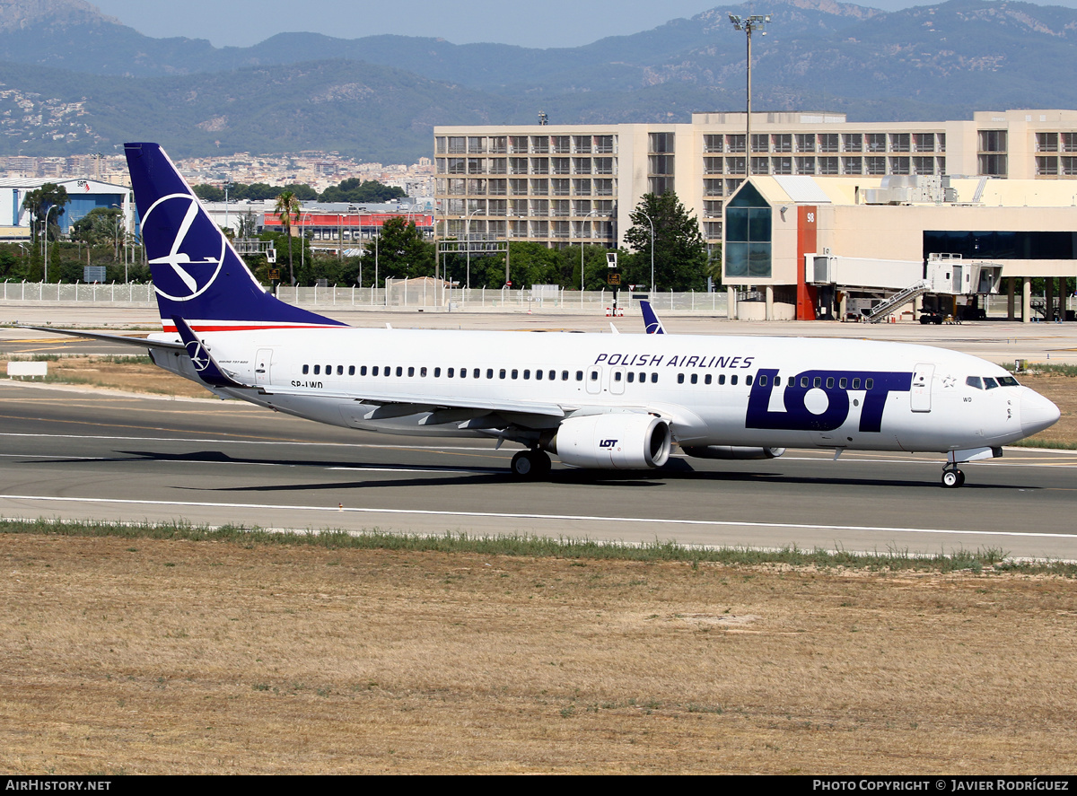 Aircraft Photo of SP-LWD | Boeing 737-89P | LOT Polish Airlines - Polskie Linie Lotnicze | AirHistory.net #568359