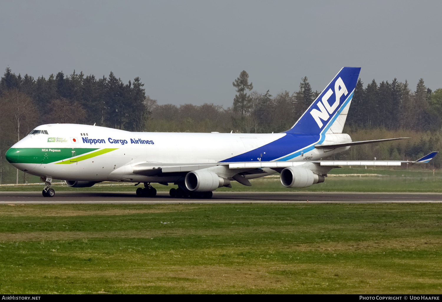 Aircraft Photo of JA04KZ | Boeing 747-4KZF/SCD | Nippon Cargo Airlines - NCA | AirHistory.net #568360