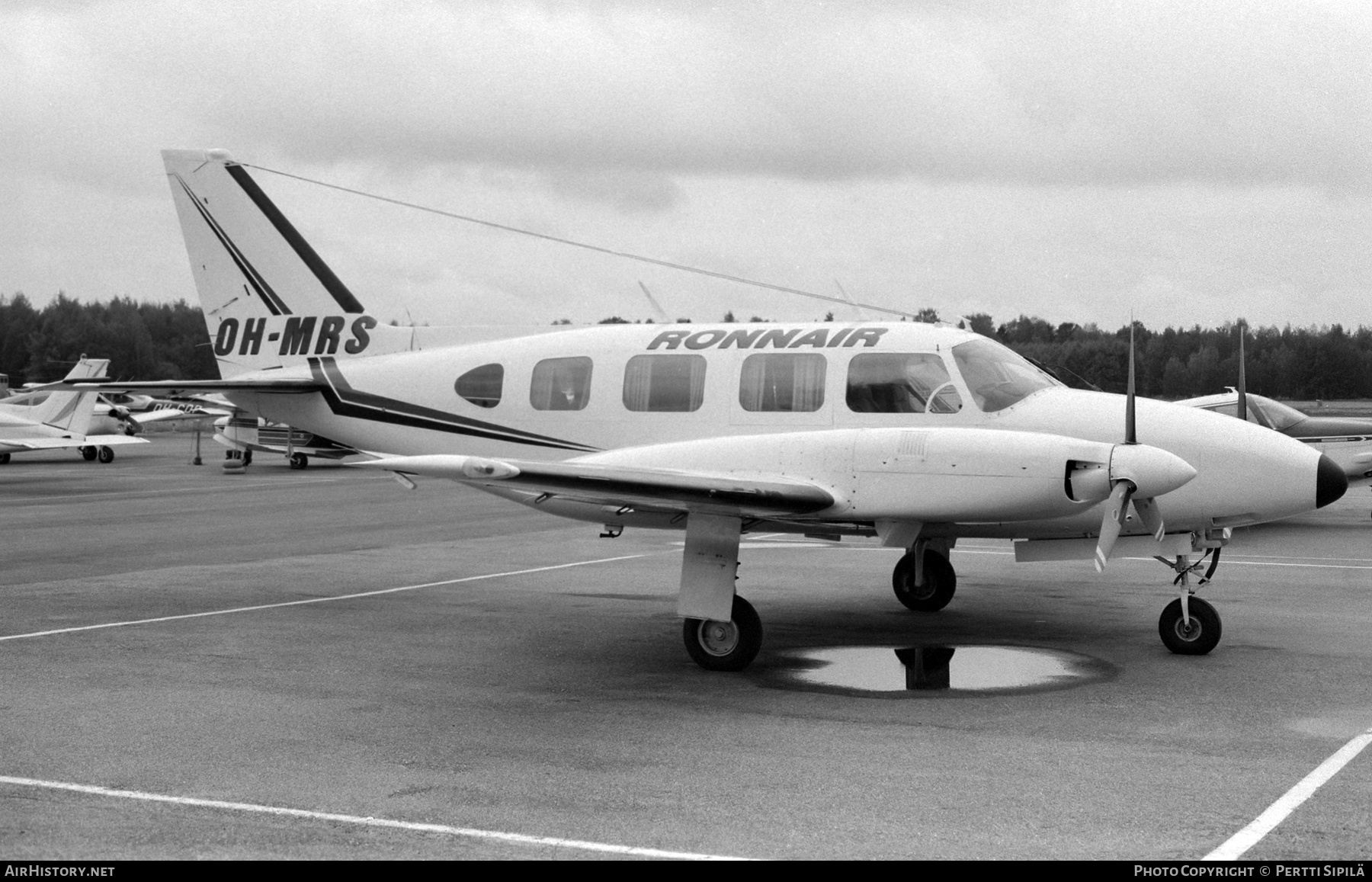 Aircraft Photo of OH-MRS | Piper PA-31-310 Navajo B | Ronnair | AirHistory.net #568362