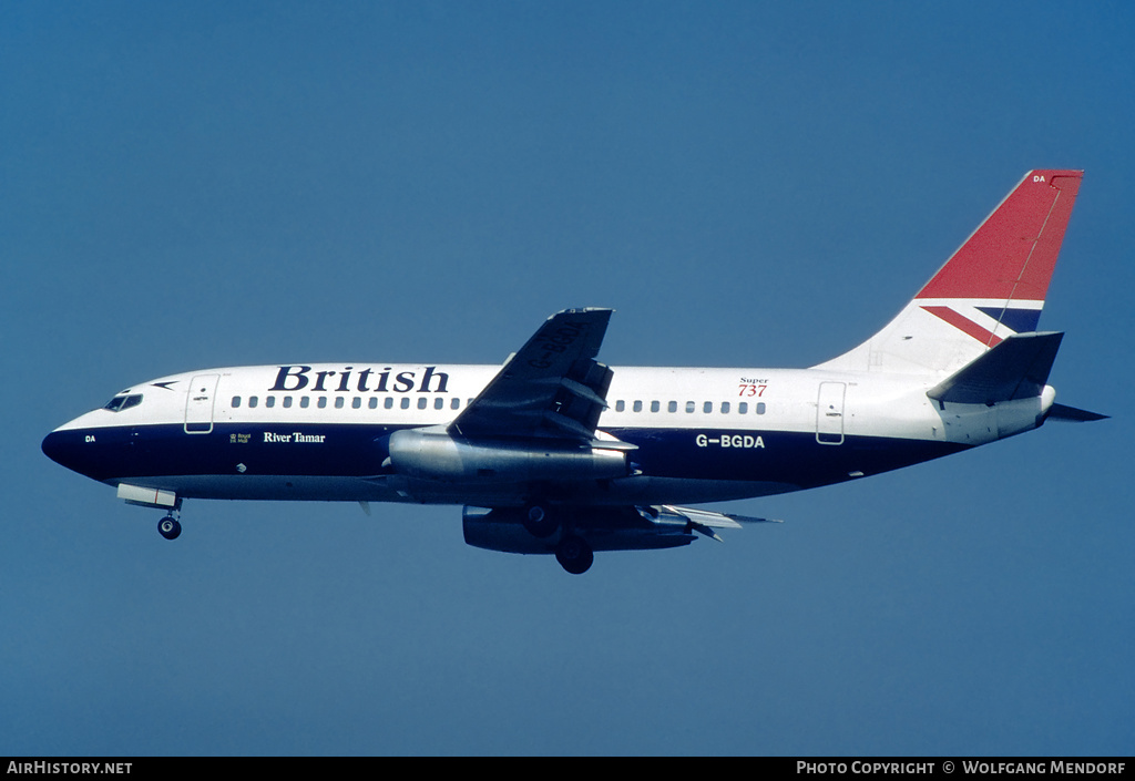 Aircraft Photo of G-BGDA | Boeing 737-236/Adv | British Airways | AirHistory.net #568388