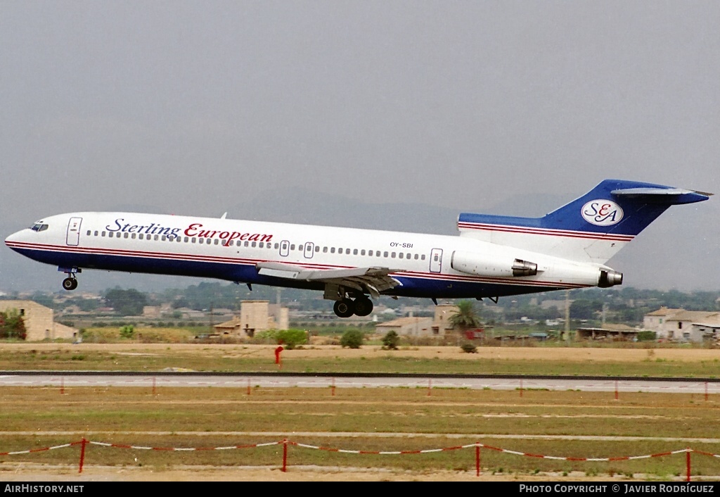 Aircraft Photo of OY-SBI | Boeing 727-270/Adv | Sterling European Airlines | AirHistory.net #568397