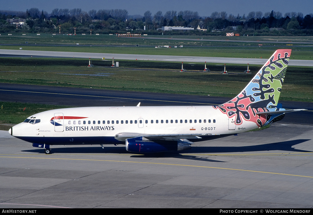 Aircraft Photo of G-BGDT | Boeing 737-236/Adv | British Airways | AirHistory.net #568400