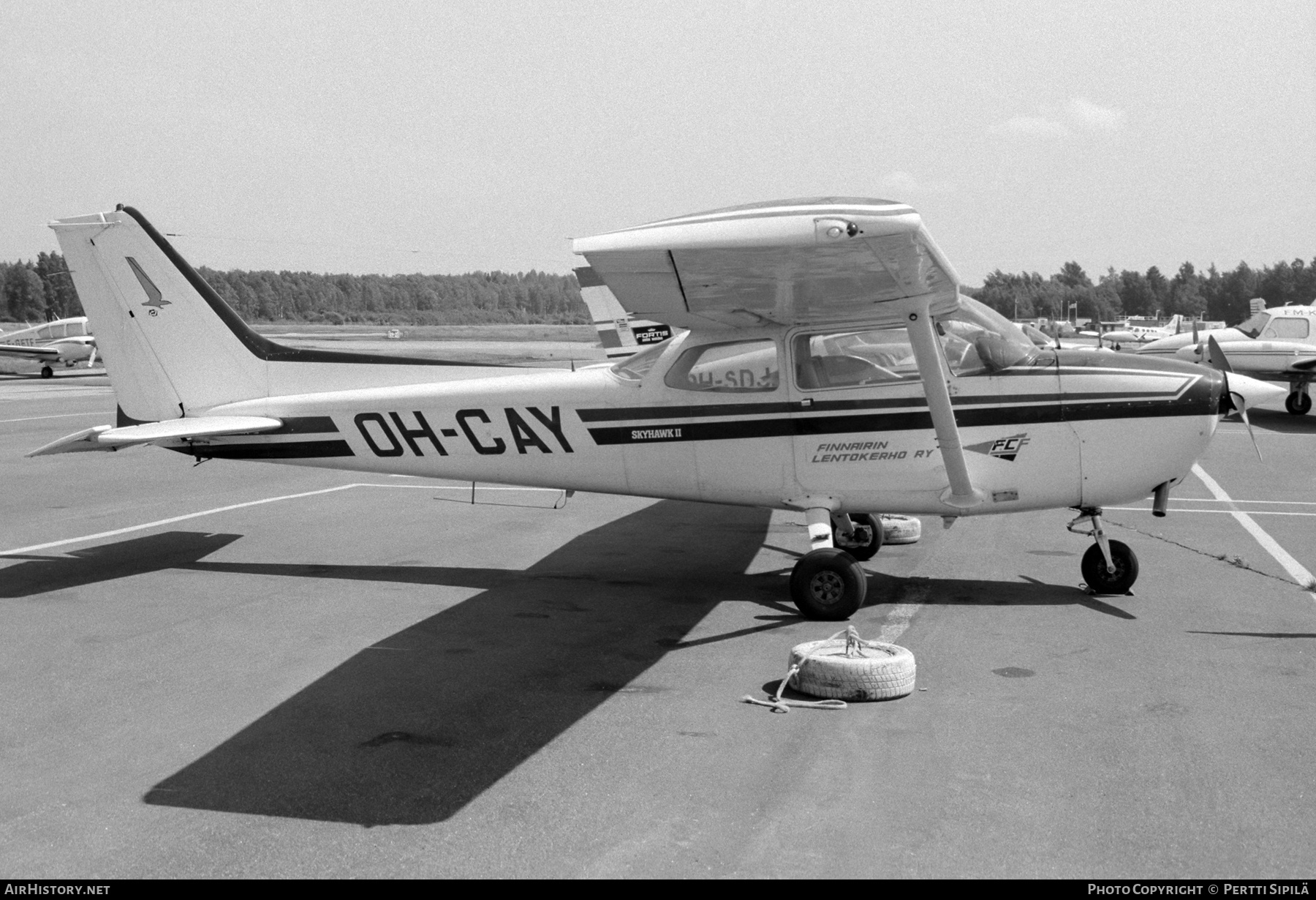 Aircraft Photo of OH-CAY | Cessna 172P Skyhawk II | Finnairin Lentokerho | AirHistory.net #568411