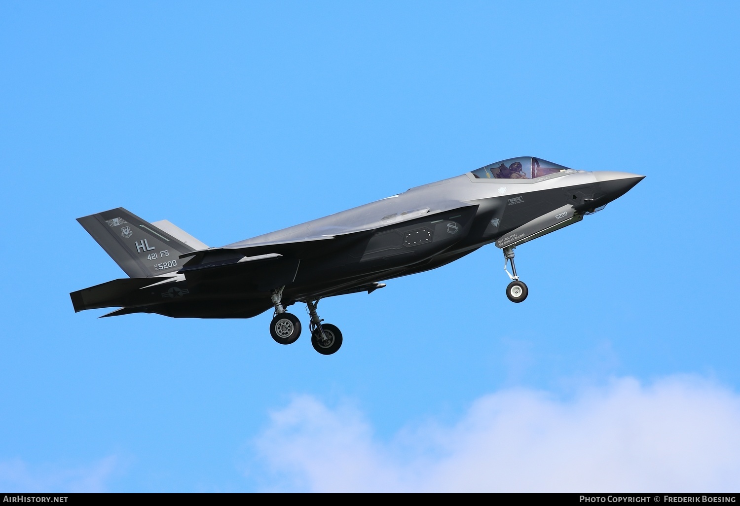 Aircraft Photo of 15-5200 | Lockheed Martin F-35A Lightning II | USA - Air Force | AirHistory.net #568412