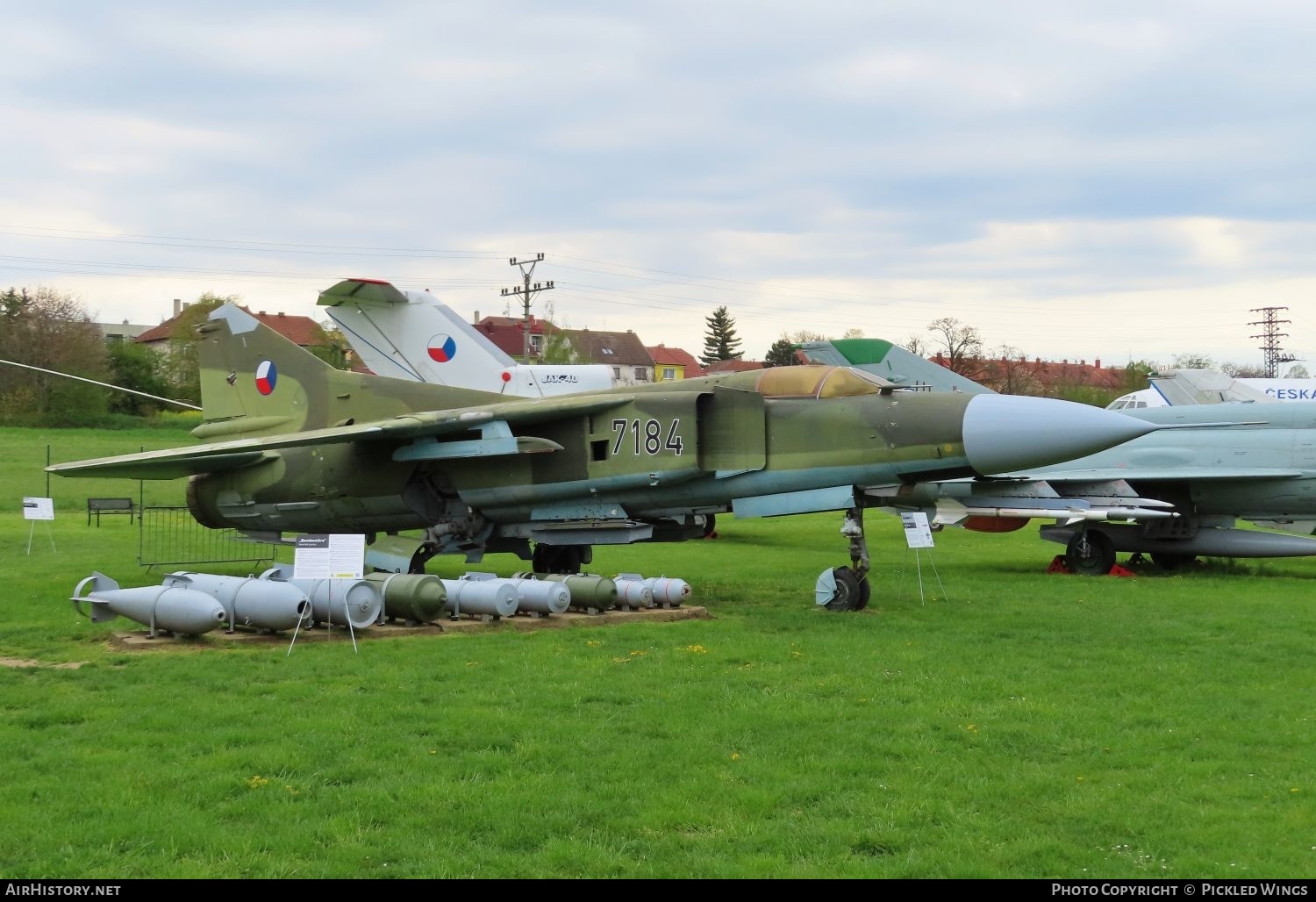 Aircraft Photo of 7184 | Mikoyan-Gurevich MiG-23MF | Czechia - Air Force | AirHistory.net #568426